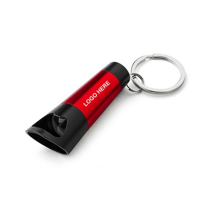 Slant LED Opener Keychain