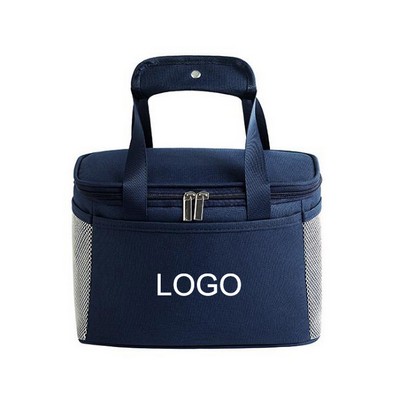 Oxford Cooler Bag w/Mesh Pocket