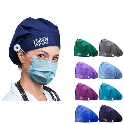 Bouffant Scrub Cap With Sweatband