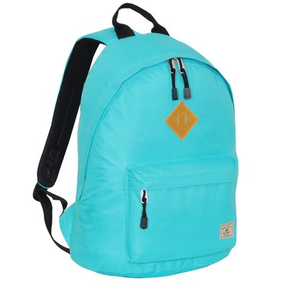 Everest Vintage Backpack, Aqua Blue