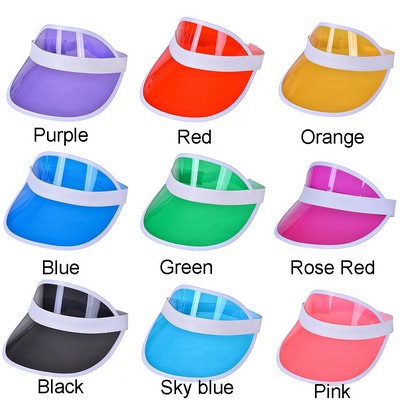 Adult Size Plastic Visor Cap