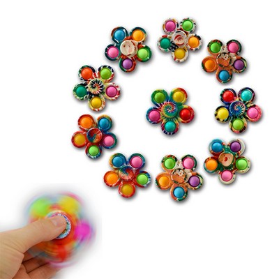 Christmas Pop Bubble Fidget Hand Spinner Toy