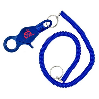 20" Lobster Claw Coil Casino Bungee Cord