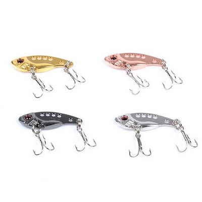 3d Eyes Metal Fishing Lure With Hook