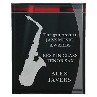 7.75" x 9.75" Lustre Acrylic Plaque Award