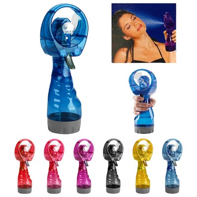 Water Mist Spray Bottle Fan