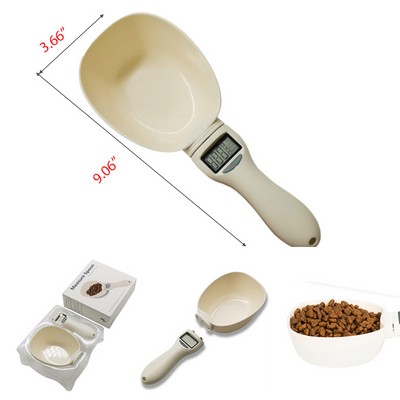 Pet Food Measuring Scoop Pet Food Spoon 800g/1.0g Electronic Measuring Spoons