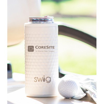 12 Oz. Swig Life® Golf Partee Skinny Can Cooler