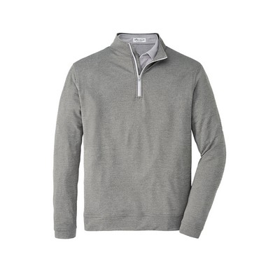 Peter Millar Men's Perth Performance Melange Quarter-Zip