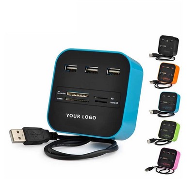 Multi-Slot USB And Flash Card Reader