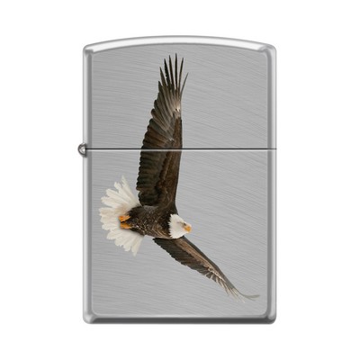 Zippo® Chrome Arch Classic Lighter w/Brushed Chrome Finish