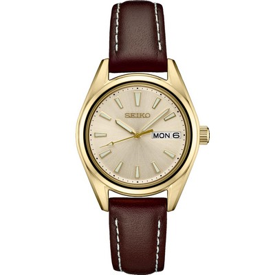 Seiko Ladies Essential Watch w/Champagne Dial