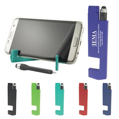 Phone/Tablet Holder with Stylus