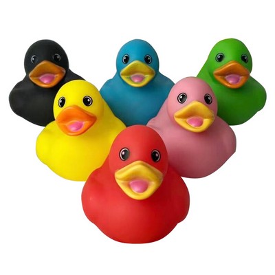 Colorful rubber ducks