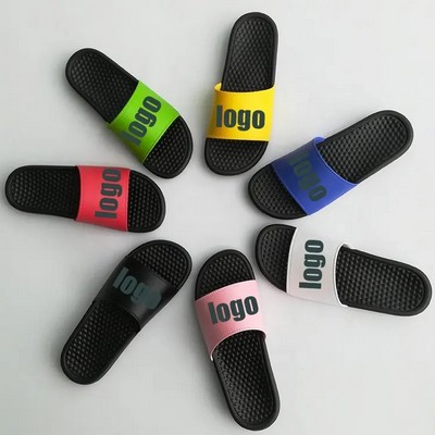 Multi Colour Slides Beach Slippers