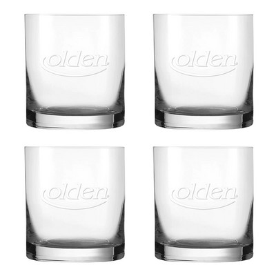 Westgate Rotonda Crystal Rocks Glass (15 oz.) Set of 4