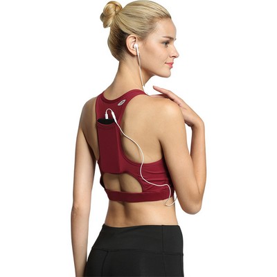 Support Running Workout Padded Bra