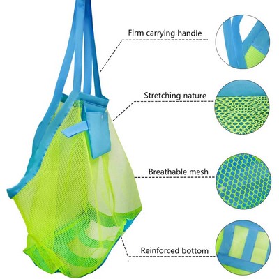 Mesh Beach Toy Tote Bag