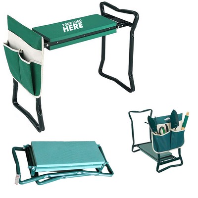 Heavy Duty Foldable Gardening Stool Kneeling Bench