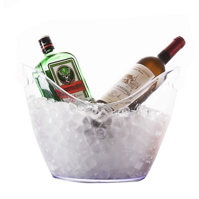 Clear Ice Bucket Clear Acrylic Party Tub