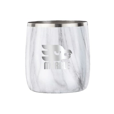 Snowfox® 11 Oz. Premium Marble Rocks Tumbler