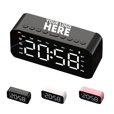 Digital Clock With Wireless Speaker