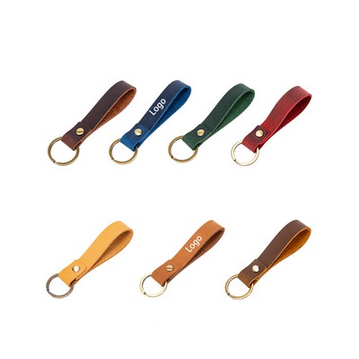 Genuine Leather Keychain