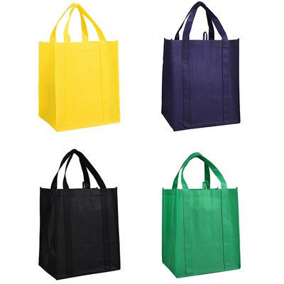 Full Color Printed Non-Woven Grocery Tote Bag