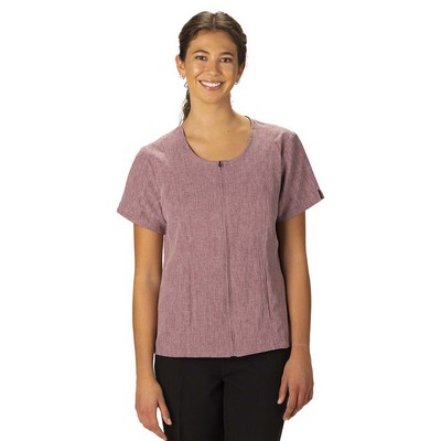 Edwards Industries - Women's Scoop Neck Full-Zip Tunic