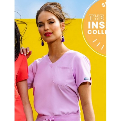 Med Couture Insight One-Pocket Top