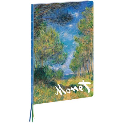 teNeues - A4 Notebook: Pine Tree Path by Claude Monet, Hardcover - 230 Dot-