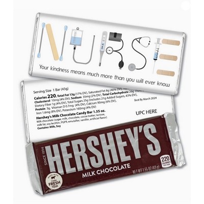 Nurse Appreciation Chocolate Bar