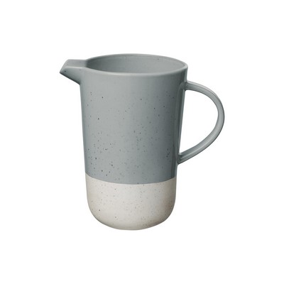 blomus Sablo Ceramic Stone Gray Stoneware Pitcher