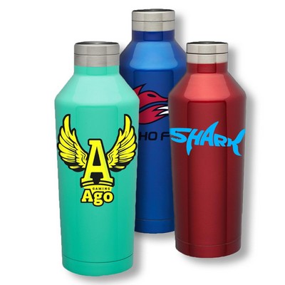 17 Oz Stainless Steel Tumbler w/Custom Logo Vacuum Insulated