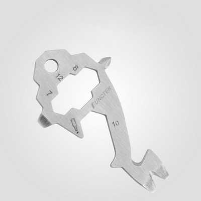 Stainless Steel Giraffe Shape Pocket Tool Card