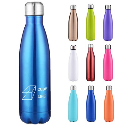 17OZ Insulated Water Bottle Stainless Steel Double Thermal