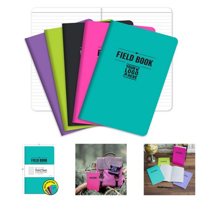 80 Pages 40 Sheets 5 x 8 Inch Lined Memo Field Book