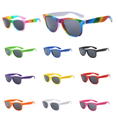 Vintage Rainbow Color Sunglasses