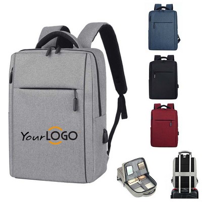 USB Charging Port Laptop Backpack