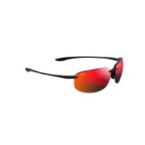 Maui Jim® USA, Inc. Ho'okipa XL Sunglasses-Black/Hawaii Lava™ Red