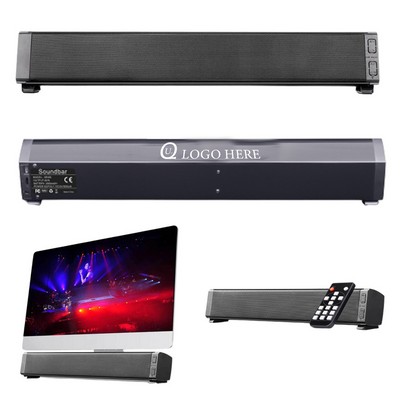 Rechargeable Wireless Sound Bar W/ Remote