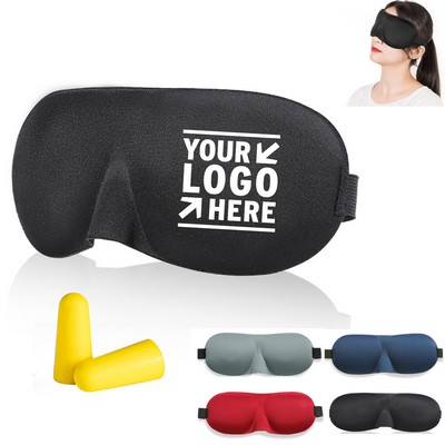 Ear Plugs And Breathable Eye Mask Set