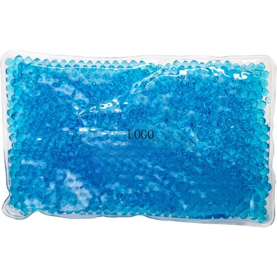 Rectangle Aqua Pearls Hot/Cold Pack