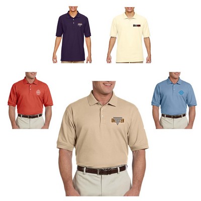 Devon & Jones Men's Short-Sleeve Polo Shirts