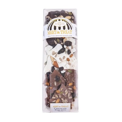 Triple Threat Chocolate Bark With Nuts