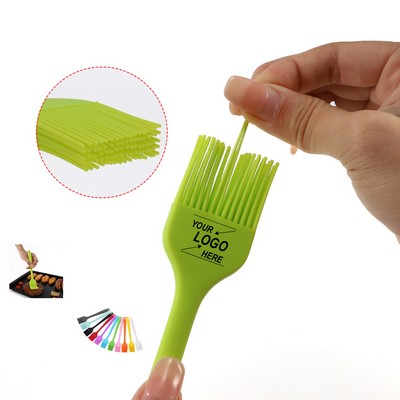 Heat Resistant Silicone Basting and Pastry Brush