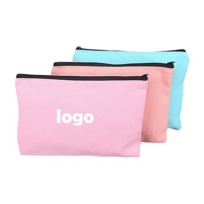 Canvas Travel Cosmetic Bag