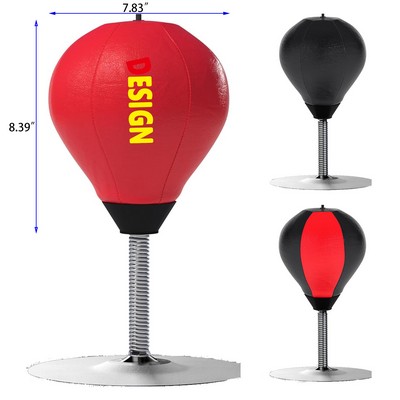 Stress Relief Desktop Punching Bag with Desk Clamp and Extra Strong Suction Cup