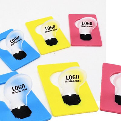 Foldable Credit Card Size LED Lamp