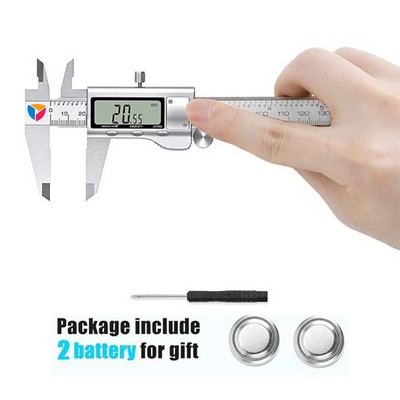 Stainless Steel Digital Caliper with LCD Screen